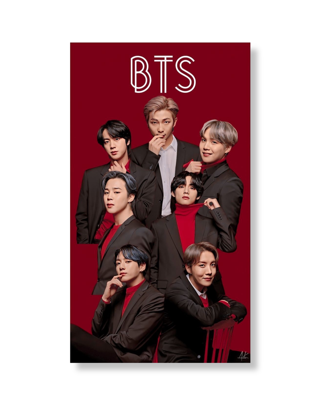 BTS - Poster (6X4 inches)