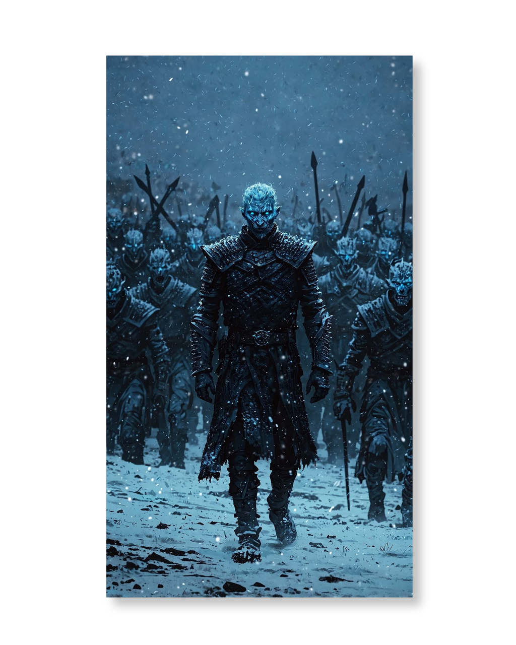 GOT (White Walker) - Poster (6X4 inches)