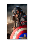 Captain America - Poster (6X4 inches)