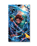 Demon Slayer - Poster (6X4 inches)