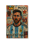 Messi - Poster (6X4 inches)