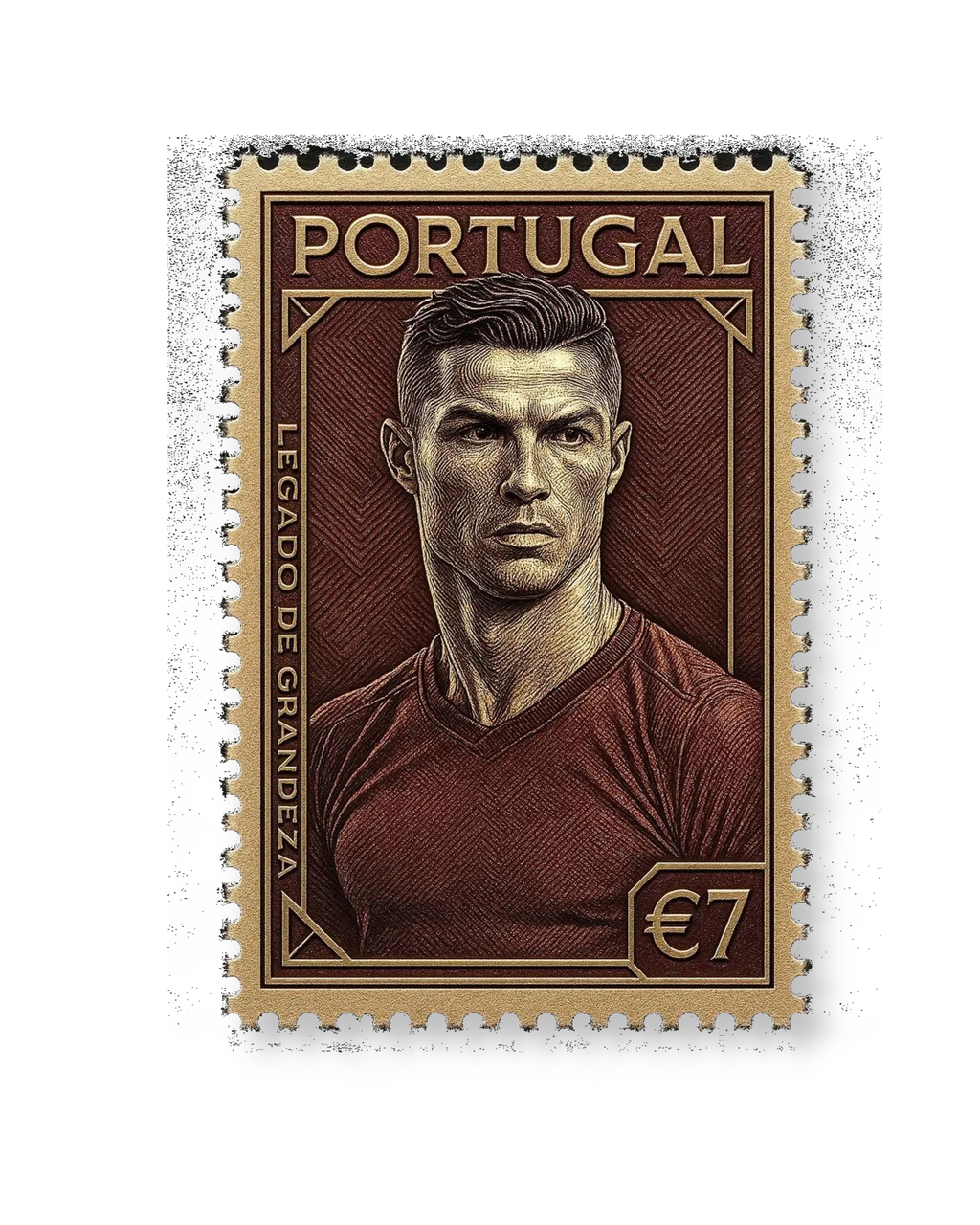 Ronaldo (Portugal) - Poster (6X4 inches)