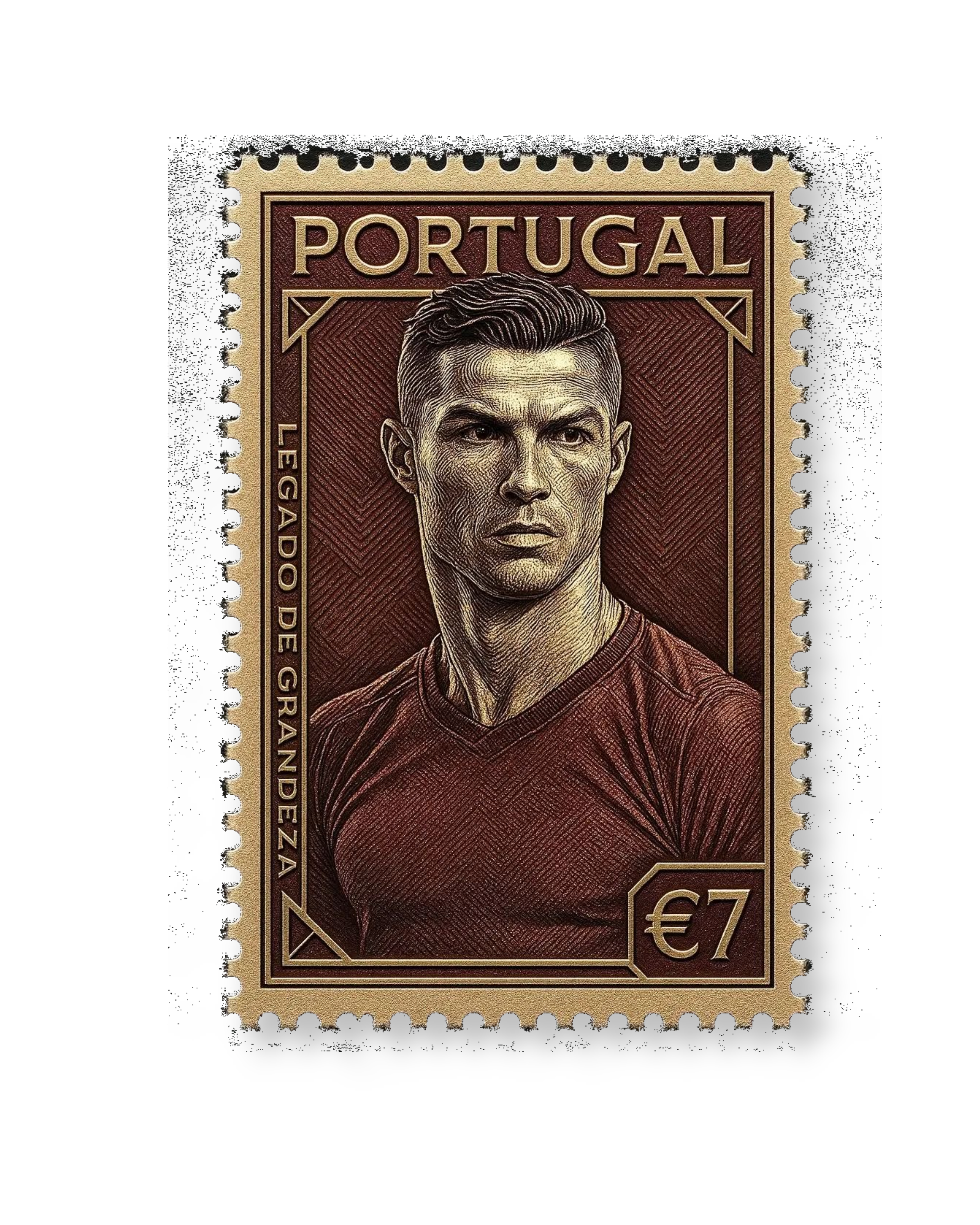Ronaldo (Portugal) - Poster (6X4 inches)