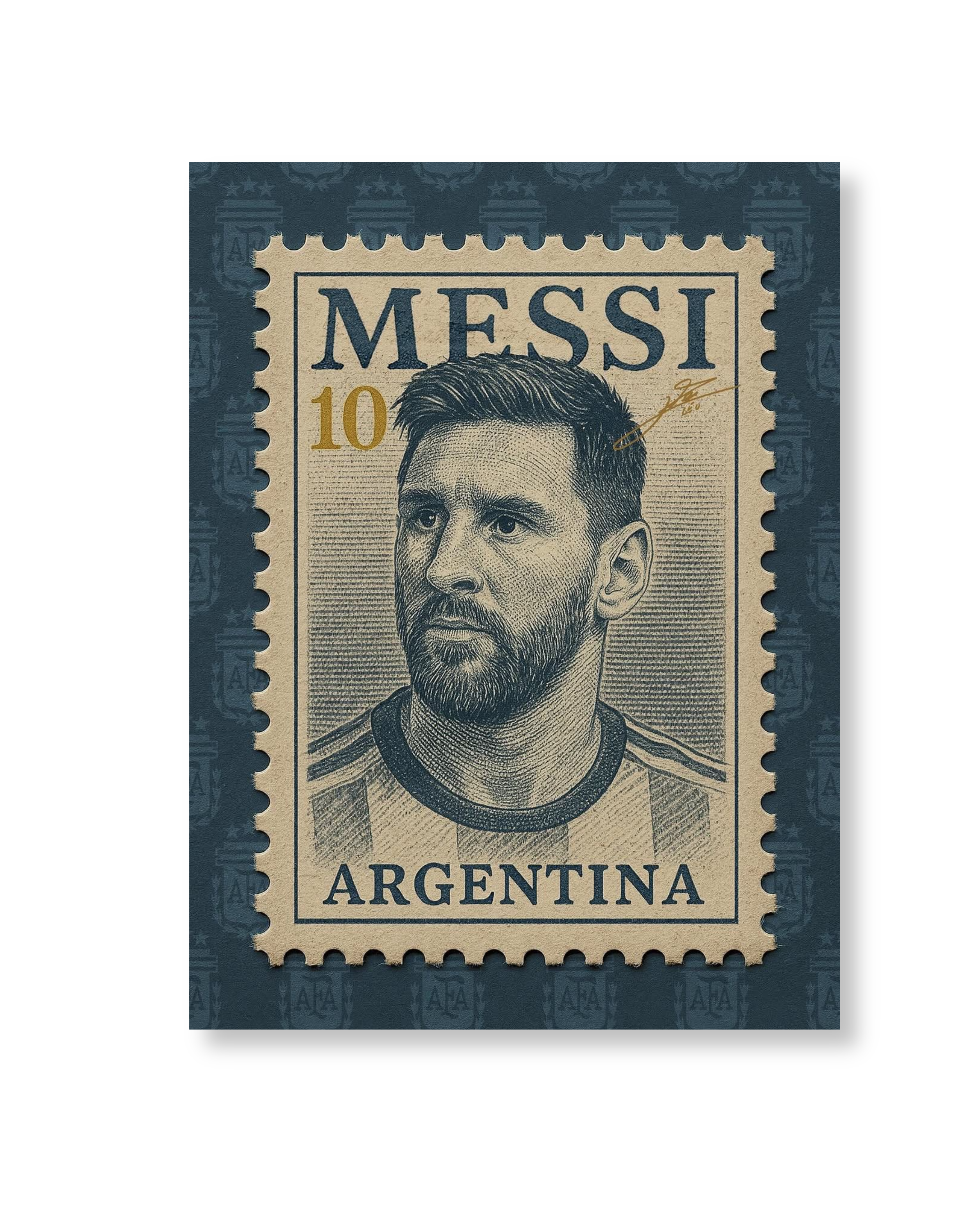 Lionel Messi - Poster (6X4 inches)