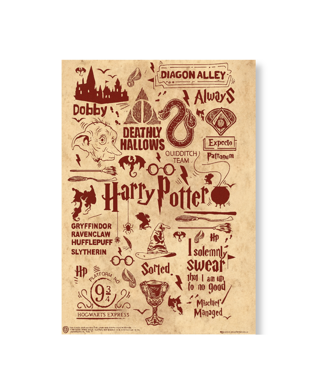Harry Potter - Poster (6X4 inches)