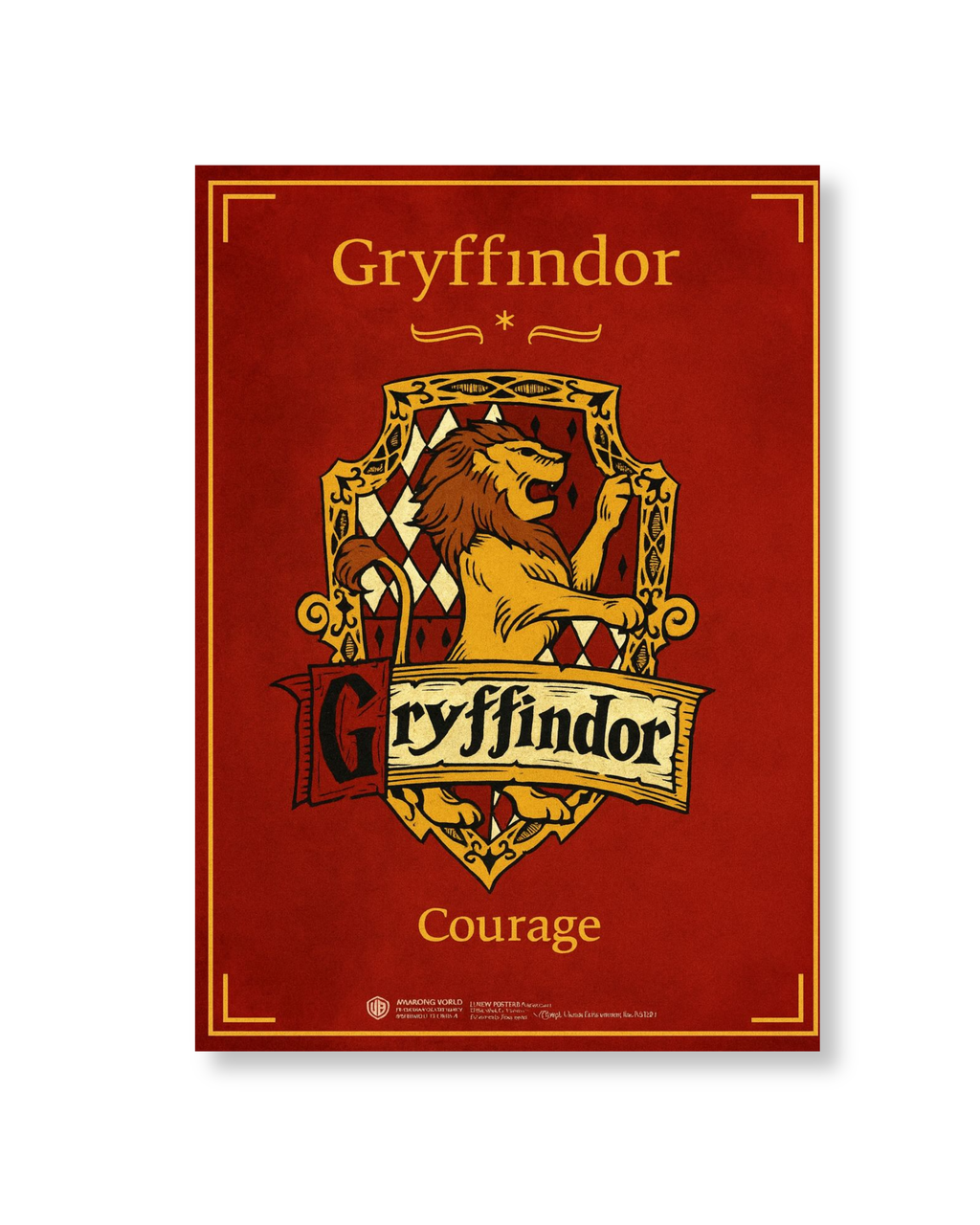 Harry Potter (Gryffindor) - Poster (6X4 inches)