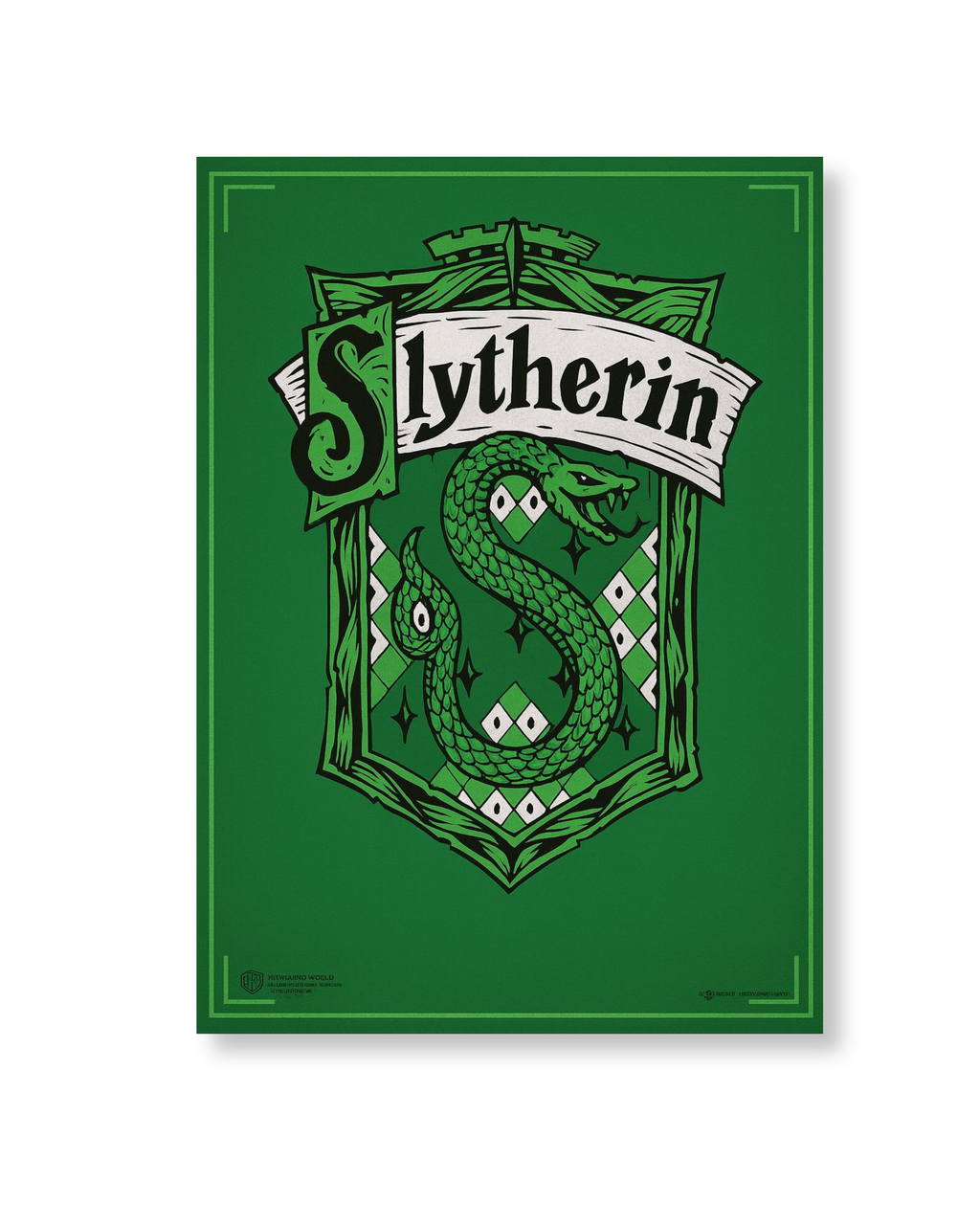 Harry Potter (Slytherin) - Poster (6X4 inches)