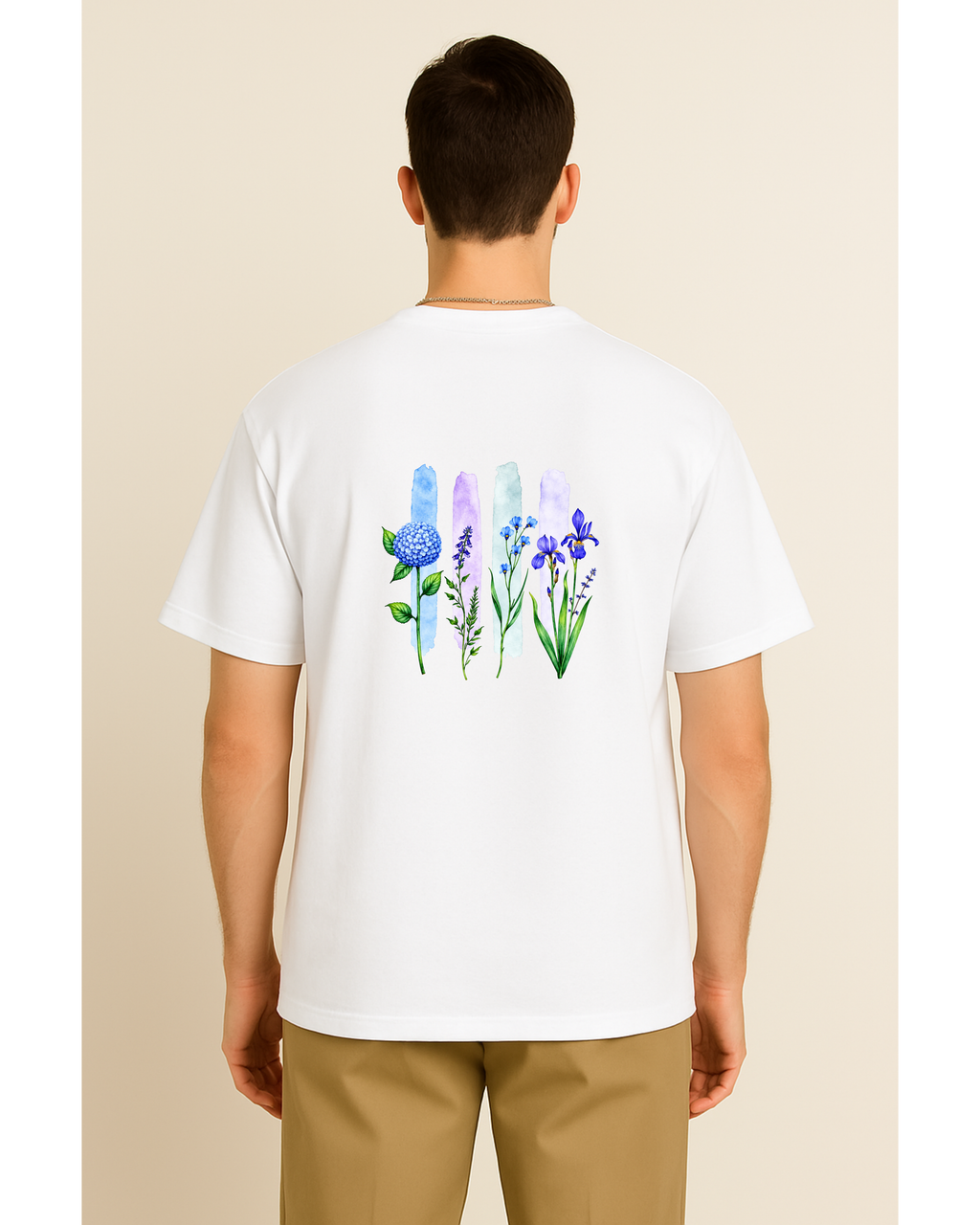 Blue Hydrangea - Oversized Unisex Tshirt