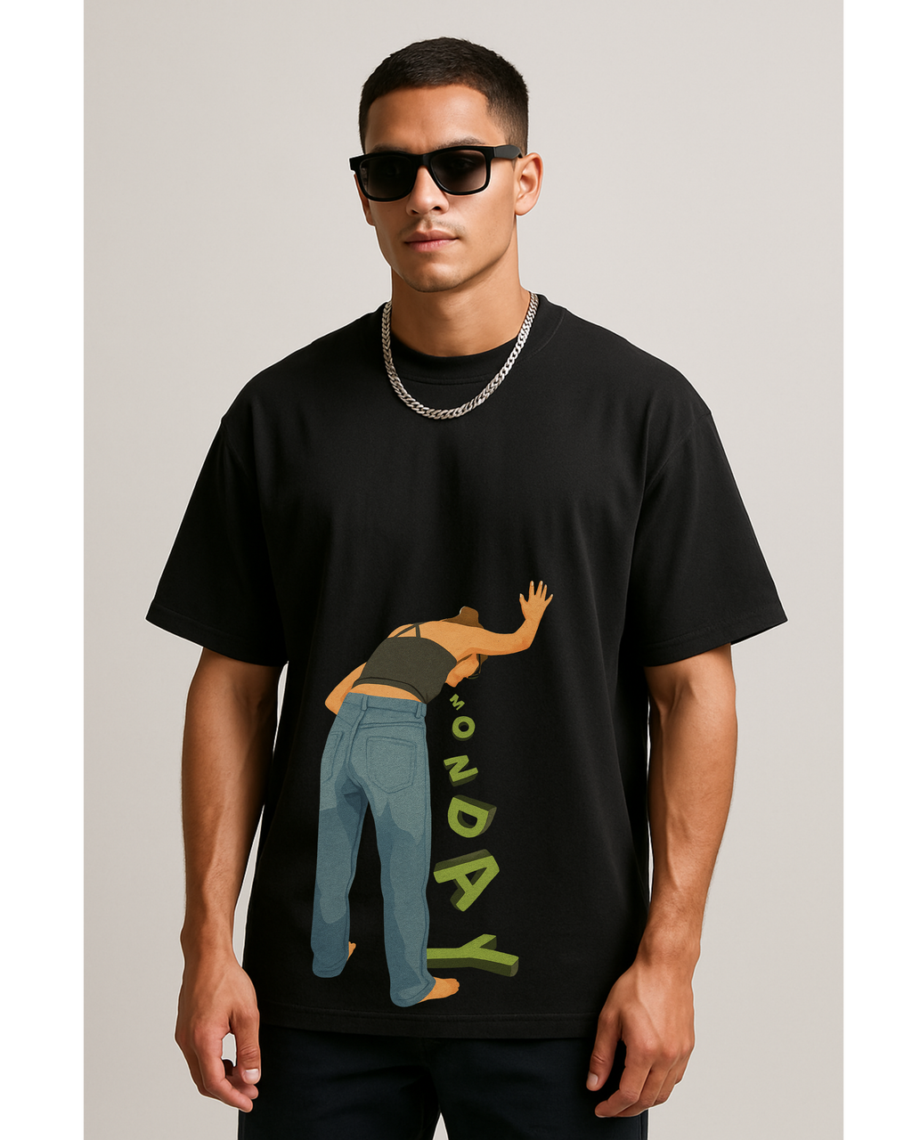Monday Tshirt - Oversized Unisex