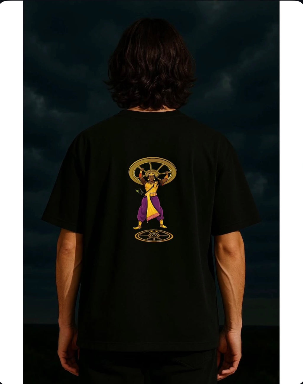 Kurukshetra T-shirt  - Oversized