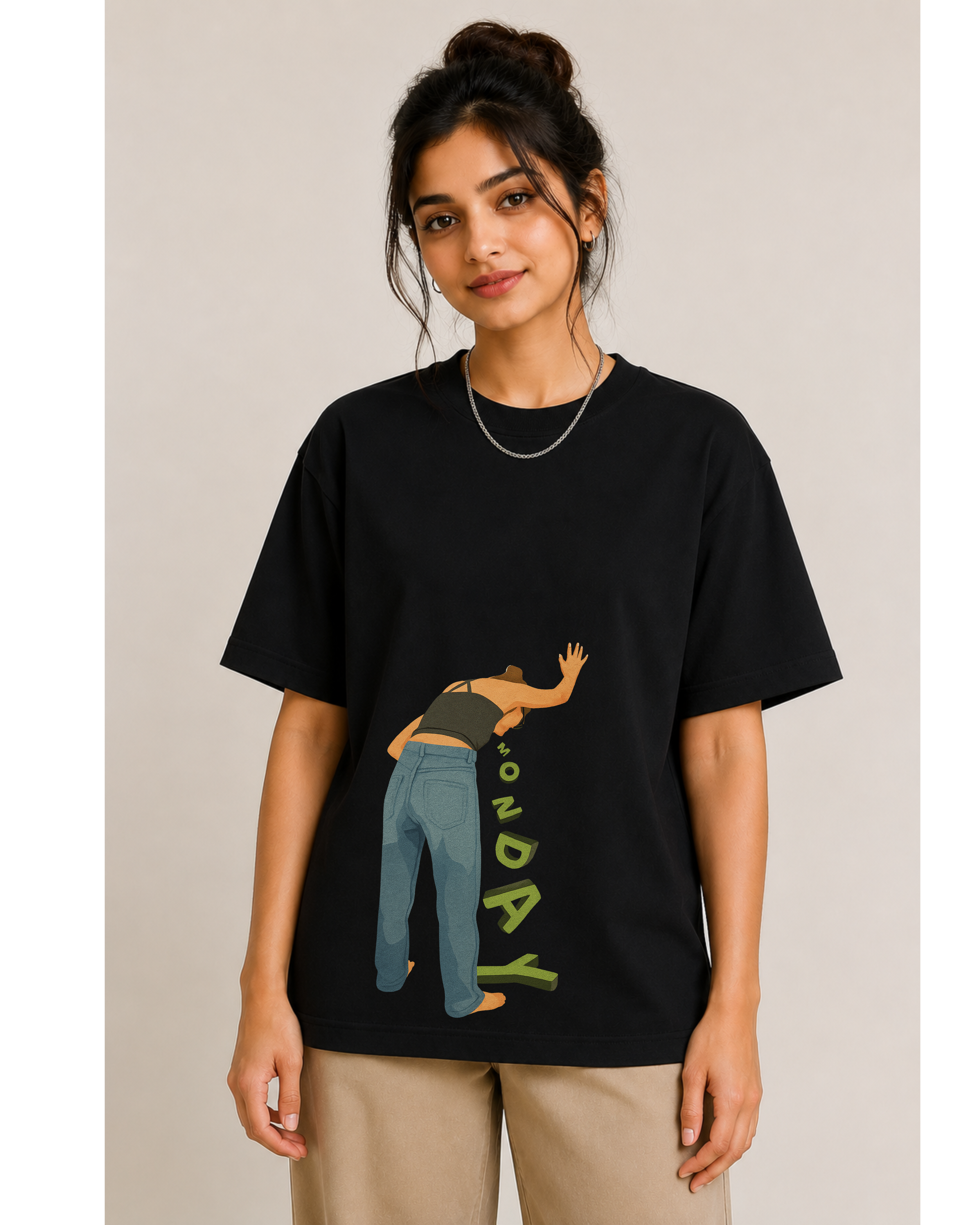 Monday Tshirt - Oversized Unisex