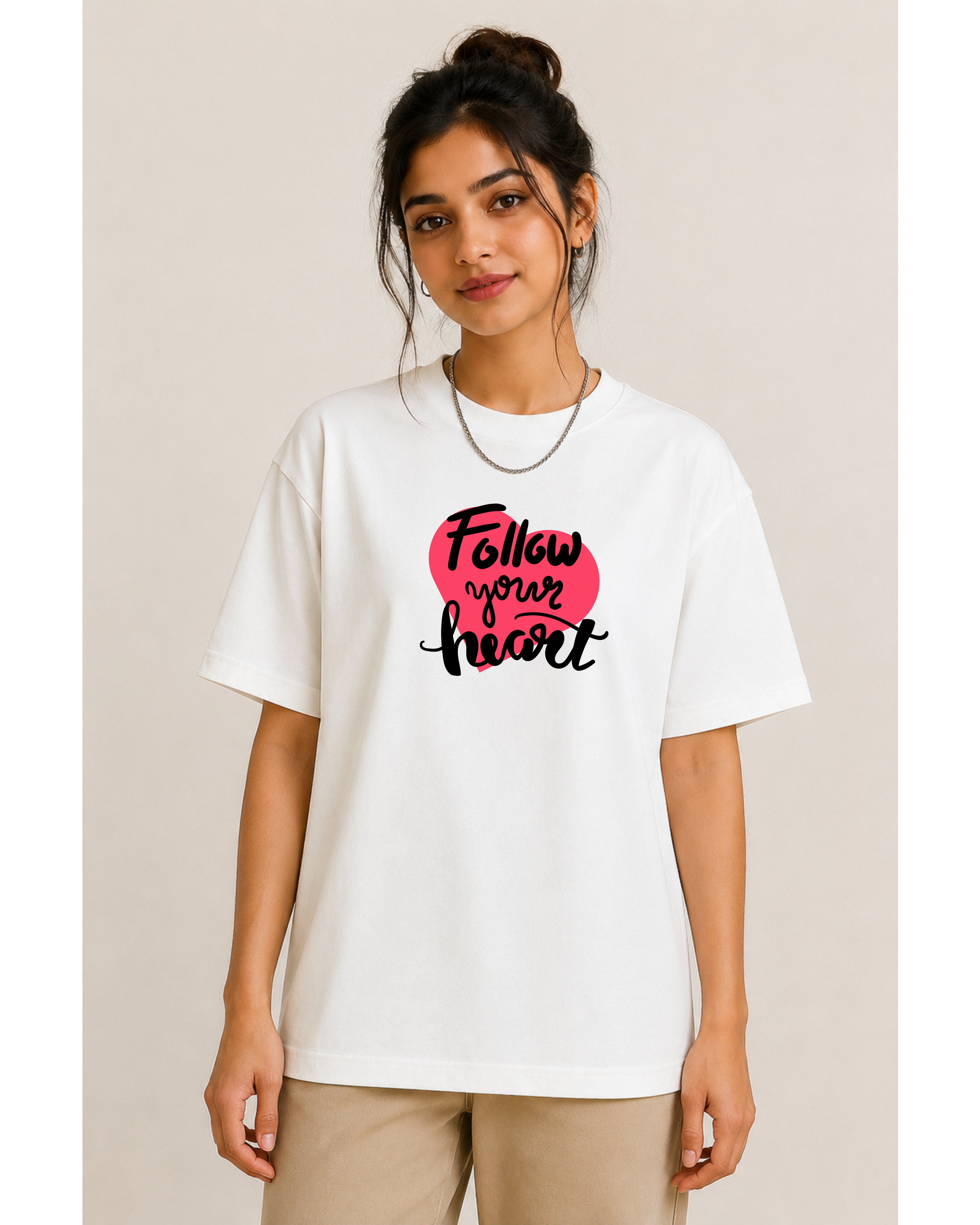 Follow Your Heart - Oversized Unisex Tshirt