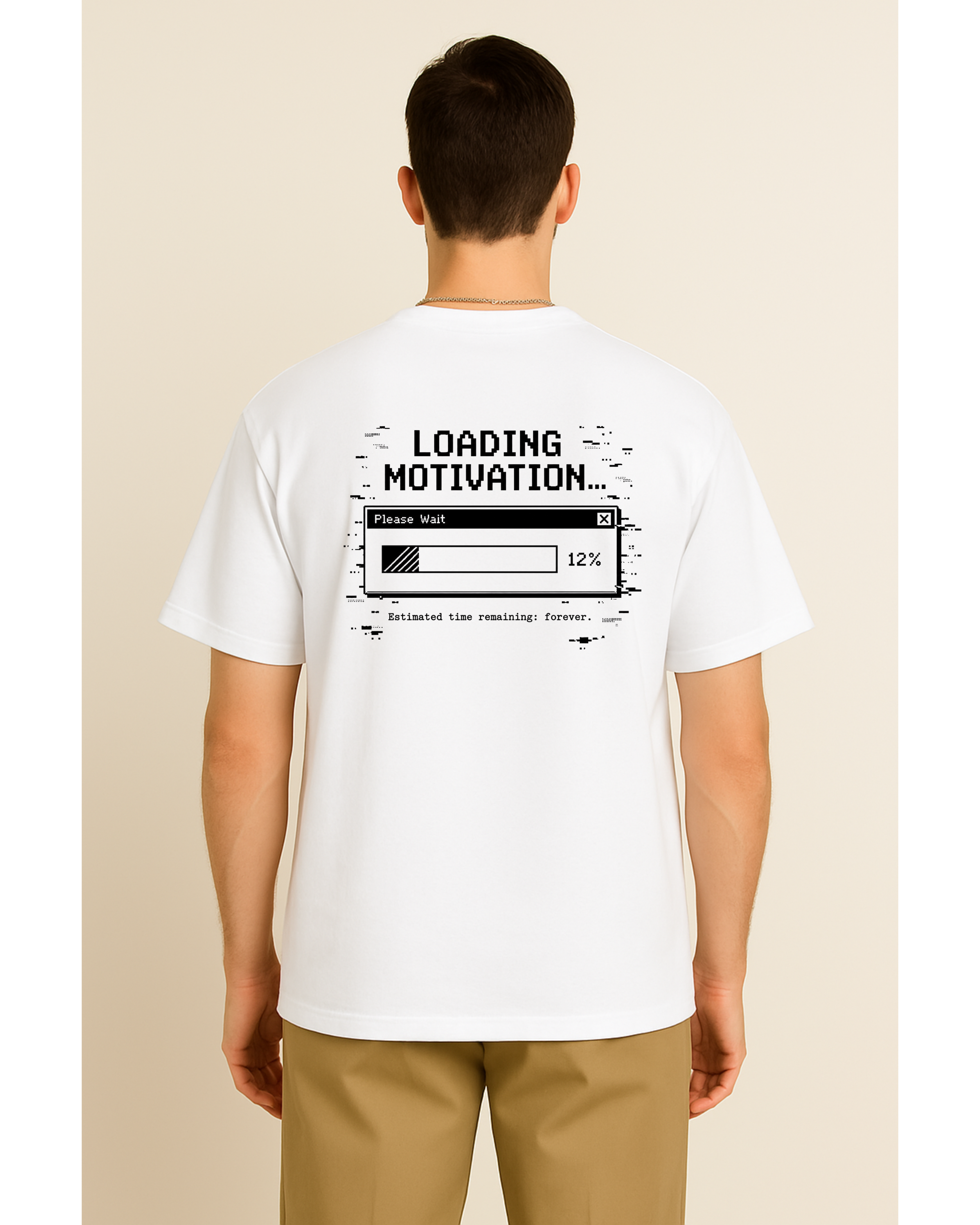 Motivation Loading - Oversized Unisex Tshirt